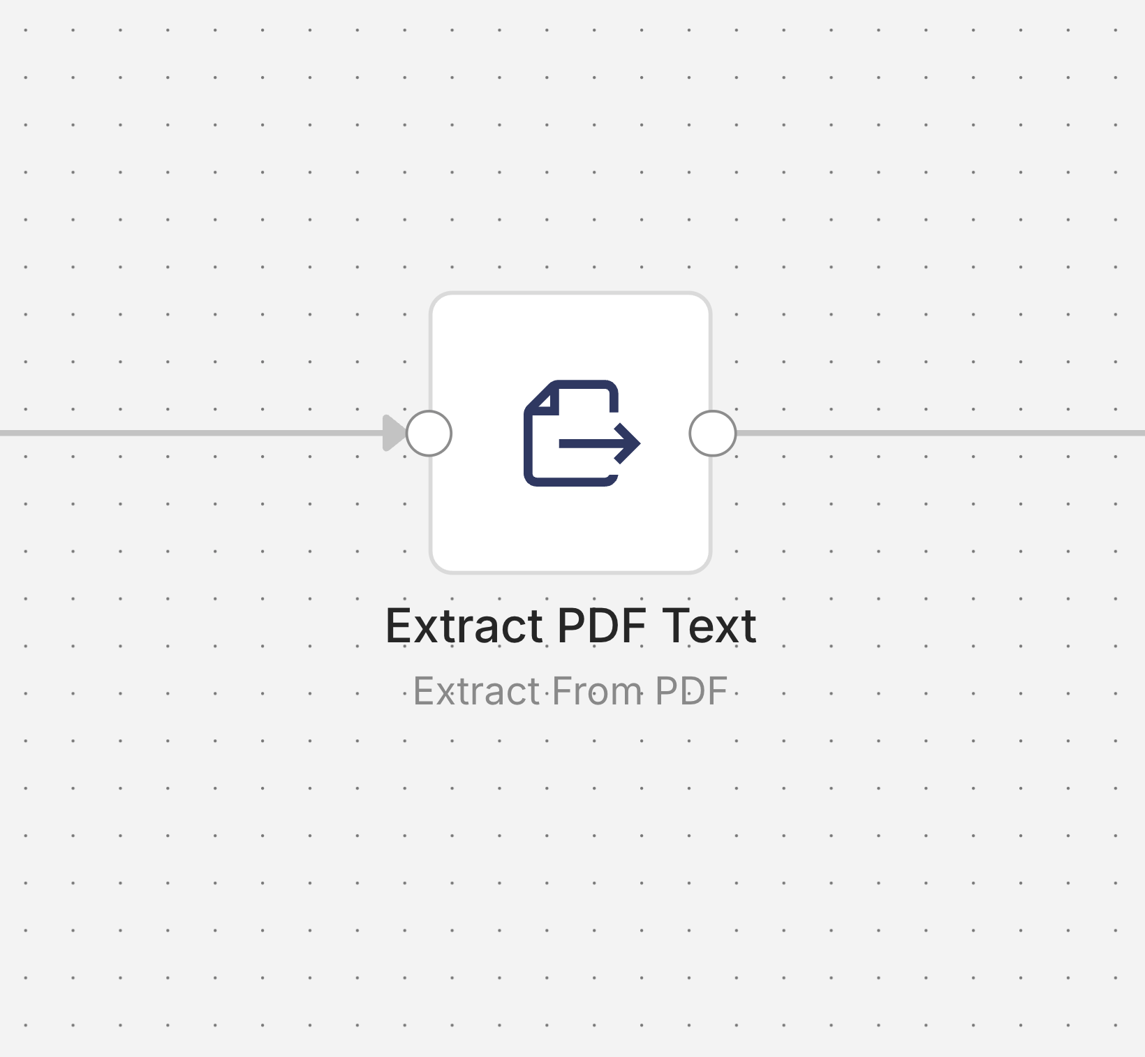 Extract PDF Text node screenshot